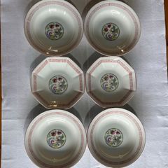 ラーメン鉢 レトロ 大清乾隆年製324 132 山仁陶園169 三兄陶園399