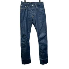 【中古】　Helmut Lang　デニムパンツ　Gパン　ジーンズ　ボトムス　ボタンフライ　無地　イタリアンカット　イタリア製　古着　/2496のサムネイル