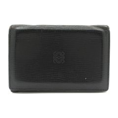 ☆美品☆ロエベ 名刺入れ カードケース リネン ネイビー - メルカリ