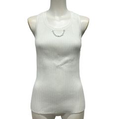 シャネル ココマーク リブ キャミソール 40 CHANEL Camisole - メルカリ