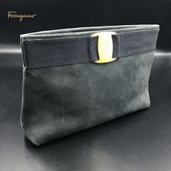 味ごのみさま 新品 フェラガモ レザーベルトビジュー クリスタル