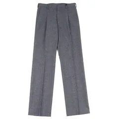 未使用品△PRADA プラダ 2024年製 SPH434 ウール100％ センタープレス スラックス パンツ アントラシット グレー 48 イタリア製 正規品 メンズのサムネイル