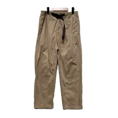 【中古】　GRAMicci　クライミングパンツ　トレッキングパンツ　綿パン　ボトムス　ウエストゴム　ベルト　無地　アウトドア　古着　/1153