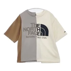 THE NORTH FACE PURPLE LABEL/BEAMS BOY Asymmetry Logo Tee NT3221N 半袖Ｔシャツ カットソー ベージュ グレー レディース ザノースフェイスパープルレーベル/ビームスボーイ【中古】6-0429S∞のサムネイル
