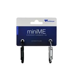 [Brand New] Teufelberger miniME new model accessory carabiner, set of 2, for tree care, arborists, and tree climbing (Green/Purple) 1