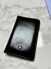 MONTBLANC モンブラン 名刺入れ サルトリアル レザー ブラック - メルカリ