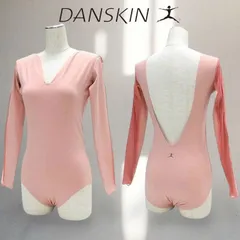 DEAR DANSKIN ディア ダンスキン LEOTARD 長袖 レオタード バレエウェア DEAR122300 定価1.5万 フラミンゴピンク ▲010▼41009w10のサムネイル