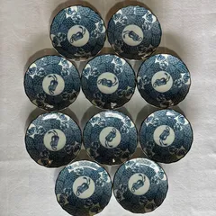 【まとめ買い対象】（中古品）小皿 丸皿 10枚セットのサムネイル