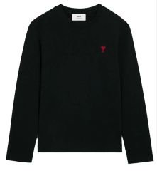 最終価格 Ami Paris アミパリス 長袖Tシャツ ブラック XXLサイズ 