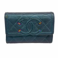 angela様専用 ①新品未使用シャネル キャビアスキン CCフィリグリー
