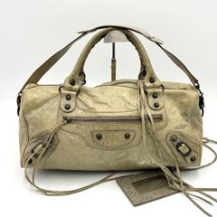 Y2K再人気】 BALENCIAGA ザ・ファースト ブラック レザー Y2K - メルカリ
