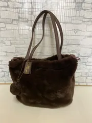 Y【Y8-32】◇ Harriss    ハンドバッグ　茶色　レディースのサムネイル