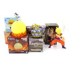 【三重店】プライズフィギュア ワンピース ドラゴンボール キングダム まとめ売り 計7点【701-D311】