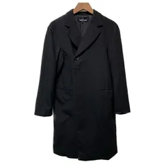 【中古】　tricot COMME des GARCONS　スタンドカラーコート　90s vintage　90年代　ロングコート　アウター　ウール　無地　AD1999　No.TC-04008M　日本製　古着　/2497のサムネイル