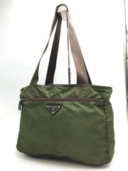 PRADA】プラダ ショルダーバック 三角ロゴ白タグ テスートナイロン