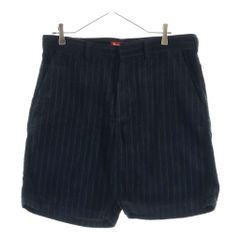 Supreme コーデュロイ　ペインターハーフパンツ ブラック　32 Supreme コーデュロイ ペインターハーフパンツ ブラック 32 - メルカリ