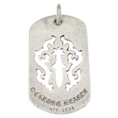 Chrome Hearts 925 クロムハーツ ドッグタグ 1998年刻印 - メルカリ