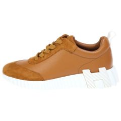 ほぼ未使用✨エルメス バウンシング 厚底 スニーカー ファブリック 