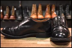 【7.5D 良品 18年】レッドウィング 9087 Mil-1 ミルワン ブルーチャー オックスフォード ブラックエスカイヤ ブーツ redwing HOPESMORE【GE164】のサムネイル