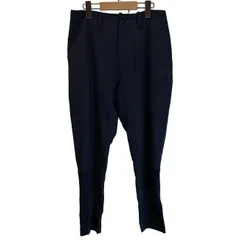 【中古】　Y's　スラックス　イージーパンツ　ジップフライ　無地　日本製　ドメスティック　古着　/2496のサムネイル