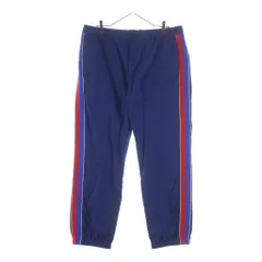 GUCCI (グッチ) ■サイドラインパンツ ブルー コットン×ナイロン 615775のサムネイル