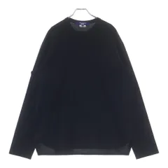 JUNYA WATANABE COMME des GARCONS (ジュンヤワタナベ コムデギャルソン) ウール混クルーネック長袖Tシャツカットソー ロンT ブラック WP-T005のサムネイル