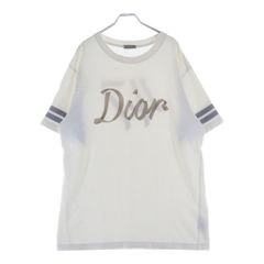 名作！未使用級】ディオール 22AW 47 ナンバリングロゴ tシャツ L相当