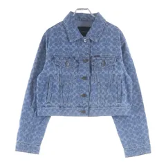 COACH (コーチ) シグネチャー デニムジャケット ブルー #XSのサムネイル