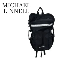 マイケルリンネル リュック バックパック 黒 MICHAEL LINNELL メンズ レディース 大容量 通勤 通学 A4 PC収納ポケットビジネス リフレクター 反射板 軽量 丈夫 ナイロン ポリエステル メッセンジャー キャンプ アウトドア おしゃれ 鞄のサムネイル