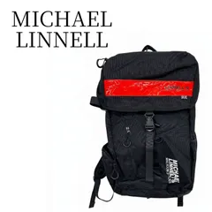 マイケルリンネル リュック バックパック MICHAEL LINNELL ML-008 黒 赤 リフレクター 大容量 30L A4 PC収納 メッセンジャー 通勤 通学 部活 撥水 耐久性 キャンプ アウトドア メンズ レディースのサムネイル