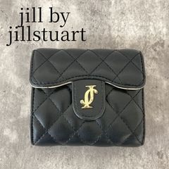 美品】 JILLSTUART ジルスチュアート 3つ折り財布 ブラック - メルカリ
