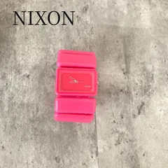 箱付き NIXON ニクソン THE VEGA ベガ 腕時計 バングル ウォッチ スクエア ピンク レディース アナログ アクセサリー 派手 ショッキングピンク ファッション 小物 ギフトのサムネイル