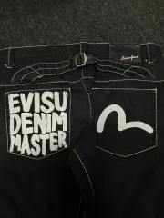 EVISU エヴィス シンチバック デニム ハーフパンツ