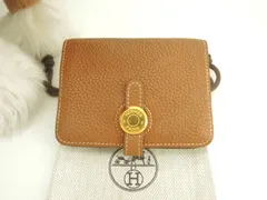 エルメス ドゴンコインケース トゴ ゴールド カード用ポケット付小銭入 財布@□G 5のサムネイル
