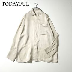 TODAYFUL】Roundhem Velour Shirts - メルカリ