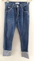 最終価格！ 値下げ不可品　〇6060 MOUSSY マウジー MV LOOSE STRAIGHT ストレートデニム コットン100% デニム 25