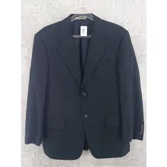 ◇ KRIZIA クリッツィア ネーム刺繍あり シングル 2B 長袖 テーラード ジャケット 170 ダークグレー #  【1002796985218】のサムネイル