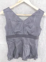 ◇ ANAYI アナイ ノースリーブ Tシャツ カットソー 38 グレー *  【1002797467829】のサムネイル