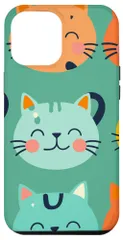 iPhone 15 Pro Max 猫好きの方へ | かわいい猫 5 スマホケース