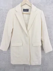 ■ NATURAL BEAUTY BASIC ナチュラルビューティーベーシック チェスター コート S アイボリー *  【1002798797277】のサムネイル