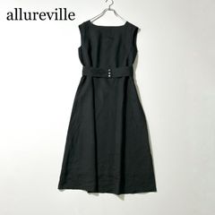 美品 allureville フォーマル 黒 オールインワン パンツ M 日本製 