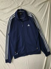 90s adidas originals トラックジャケット ネイビー M - メルカリ