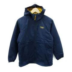 エルエルビーン L.L.BEAN 中綿ジャケット ミドル丈 フード付き L 紺 ネイビー /SM29 ■ECE004 男の子