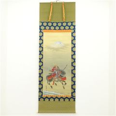 仏画普賢菩薩紙本掛軸無銘無落款 [B29298] - メルカリ