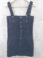 ◇ G.V.G.V. ジーヴィジーヴィ 膝丈 ジャンパー スカート 36 インディゴ * 1002799497459 【中古】 【1002799497459】のサムネイル