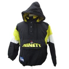 NINETY ナイロンジャケット プルオーバー ブラック - メルカリ