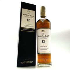 マッカラン シェリーオーク 12年 700ml 未開栓 父の日 - メルカリ