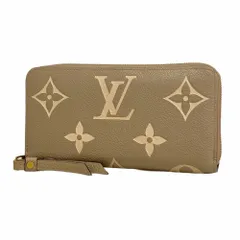 ルイ・ヴィトン(Louis Vuitton) ルイ・ヴィトン 長財布 モノグラム・アンプラント バイカラー ジッピーウォレット M69794 トゥルトレール クレームメンズ レディース