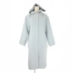 アズールバイマウジー AZUL by moussy コート S 青 ブルー サックス 無地 フード付き 長袖 /CK7 ■ECB004のサムネイル