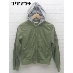 ◇ AS KNOW AS アズノゥアズ ジップアップ 長袖 パーカー サイズレディース カーキ グレー レディース 【中古】 【1101200004443】のサムネイル